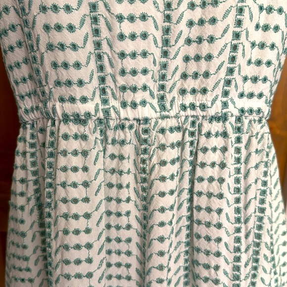 Jessica Simpson White and Blue Maxi Dress - Picture 7 of 10